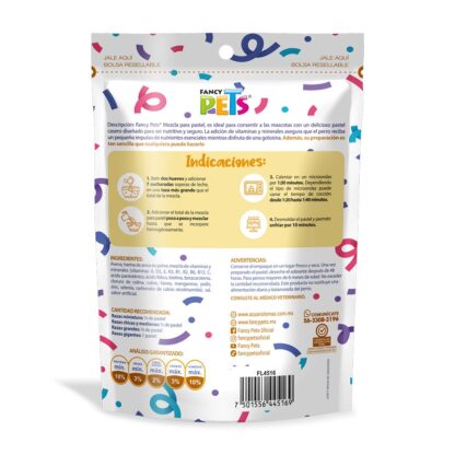 MEZCLA P/PASTEL SABOR VAINILLA 100 G. - Image 2