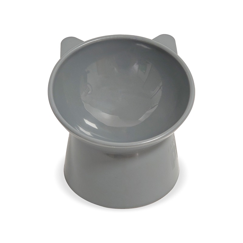 PLATO ELEVADO P/GATO GRIS.