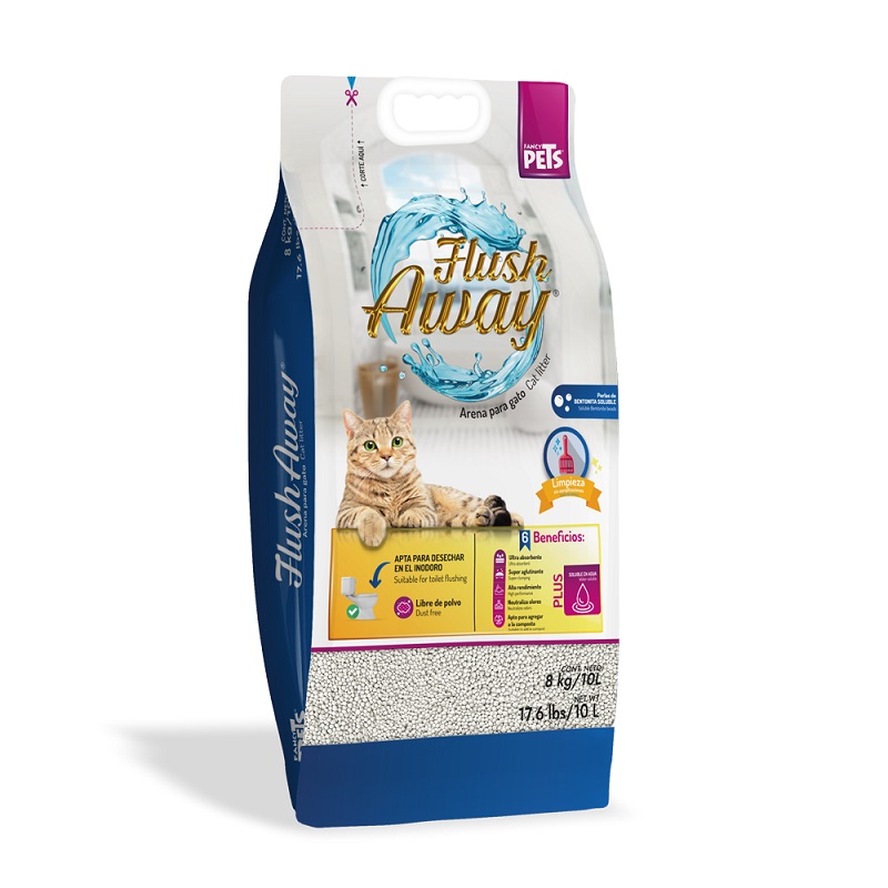 ARENA P/GATO FLUSH AWAY 8KG - Image 5