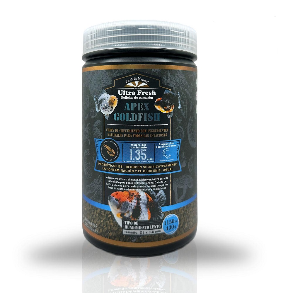 Pellet de crecimiento Apex Goldfish 430g.