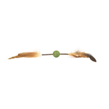 JUGUETE LANZA DE MATATABI Y CATNIP CON PLUMAS - Image 4