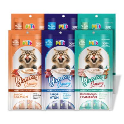 YUMMY CREAMY P/GATO SURTIDO - 6 PACK - Image 2