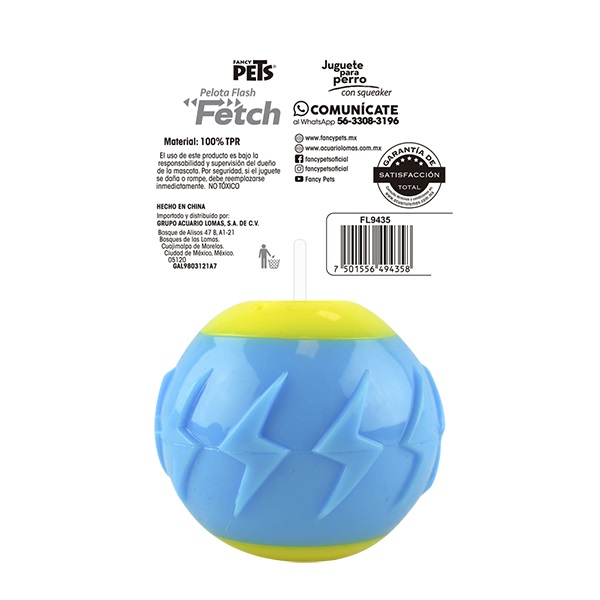 PELOTA FLASH C/SONIDO FETCH - Image 2