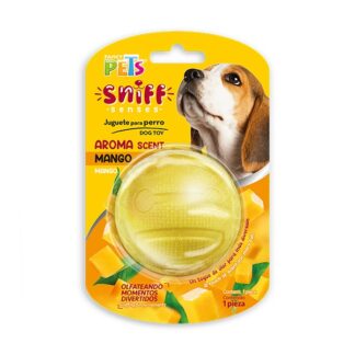 JUGUETE PELOTA C/AROMA MANGO SNIFF