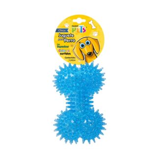 JUGUETE HUESO GLITTER C/SQUEAKER CH