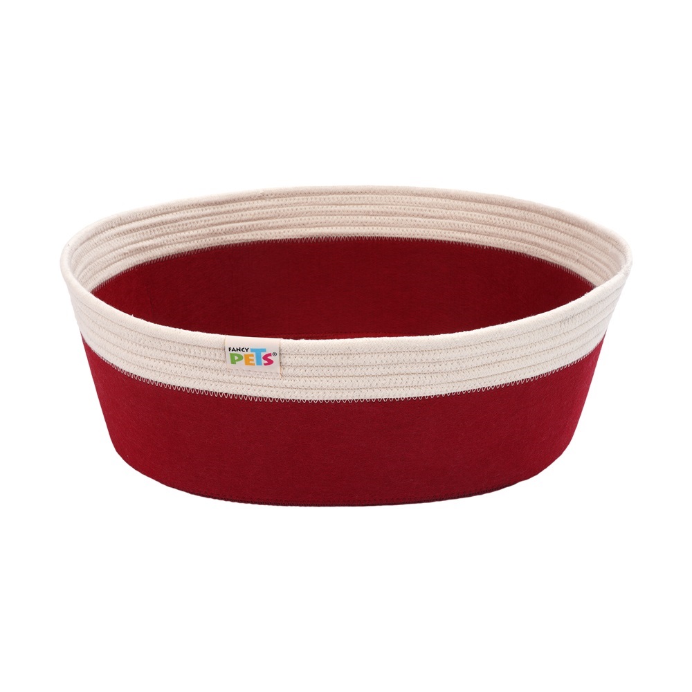 CANASTA DE TELA P/MASCOTA ROJO RUBI - Image 3