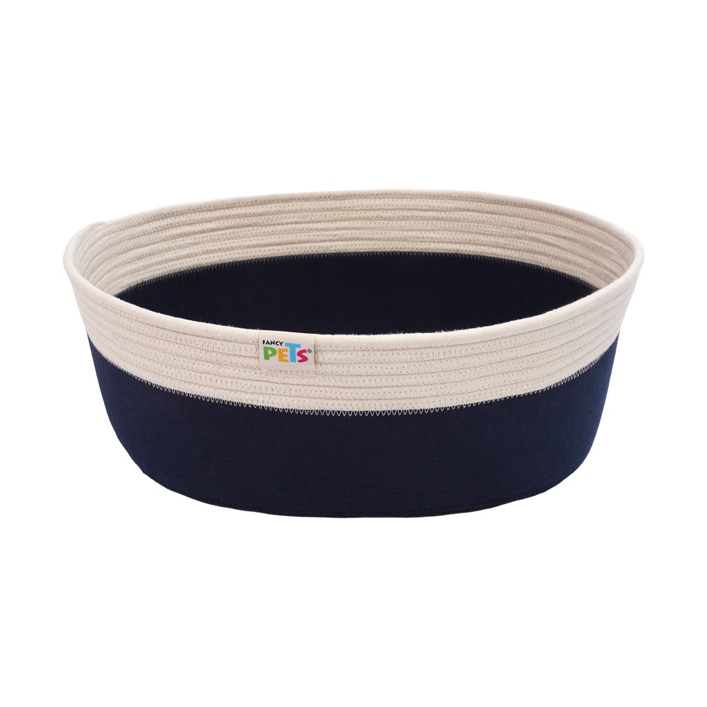 CANASTA DE TELA P/MASCOTA AZUL NAVY - Image 3