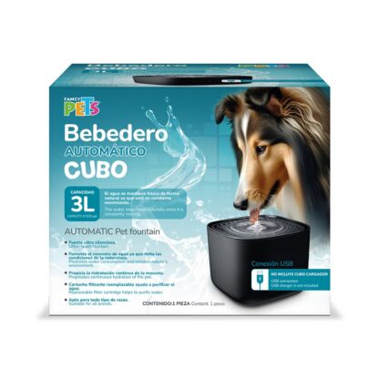 BEBEDERO FUENTE DE AGUA NEGRO 3L - Image 4