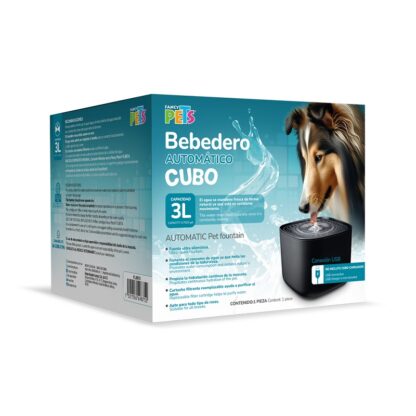 BEBEDERO FUENTE DE AGUA NEGRO 3L - Image 6