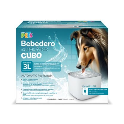BEBEDERO FUENTE DE AGUA BLANCO 3L - Image 4