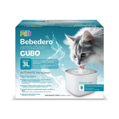 BEBEDERO FUENTE DE AGUA BLANCO 3L - Image 5