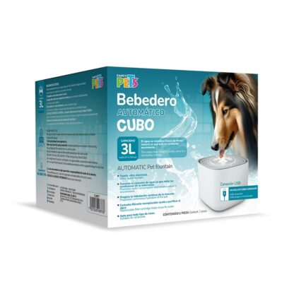 BEBEDERO FUENTE DE AGUA BLANCO 3L - Image 6