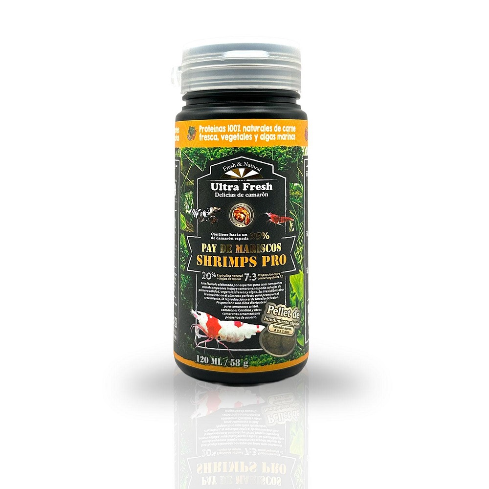 Pay de mariscos para gambitas shrimps pro 58g.