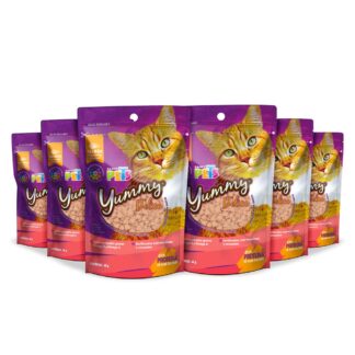 YUMMY DELICE PREMIOS P/GATOS 6 PACK