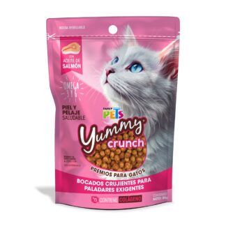 YUMMY CRUNCH PREMIOS P/ GATOS 50 GR